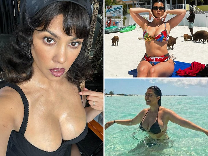 Kourtney Kardashian's Hot Shots