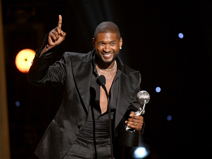 usher 55th NAACP Image Awards