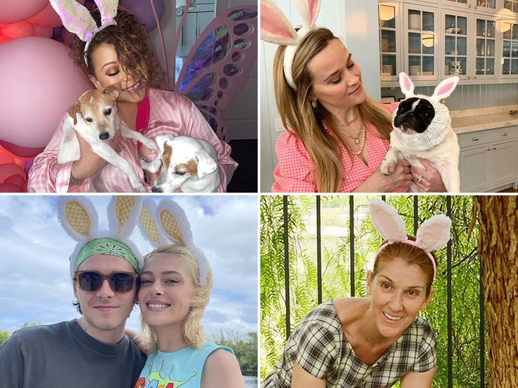 Easter Celebunnies -- They're All Ears!