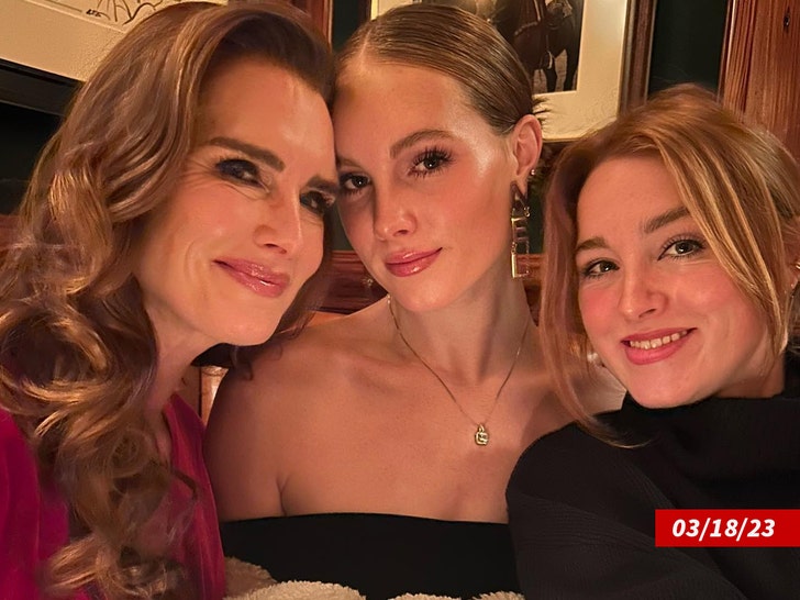 brooke shields and her daughters