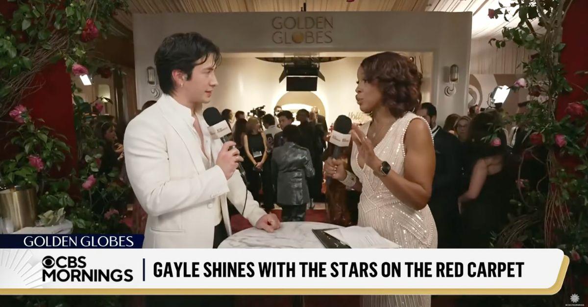 Photo of Hudson Williams and Gayle King