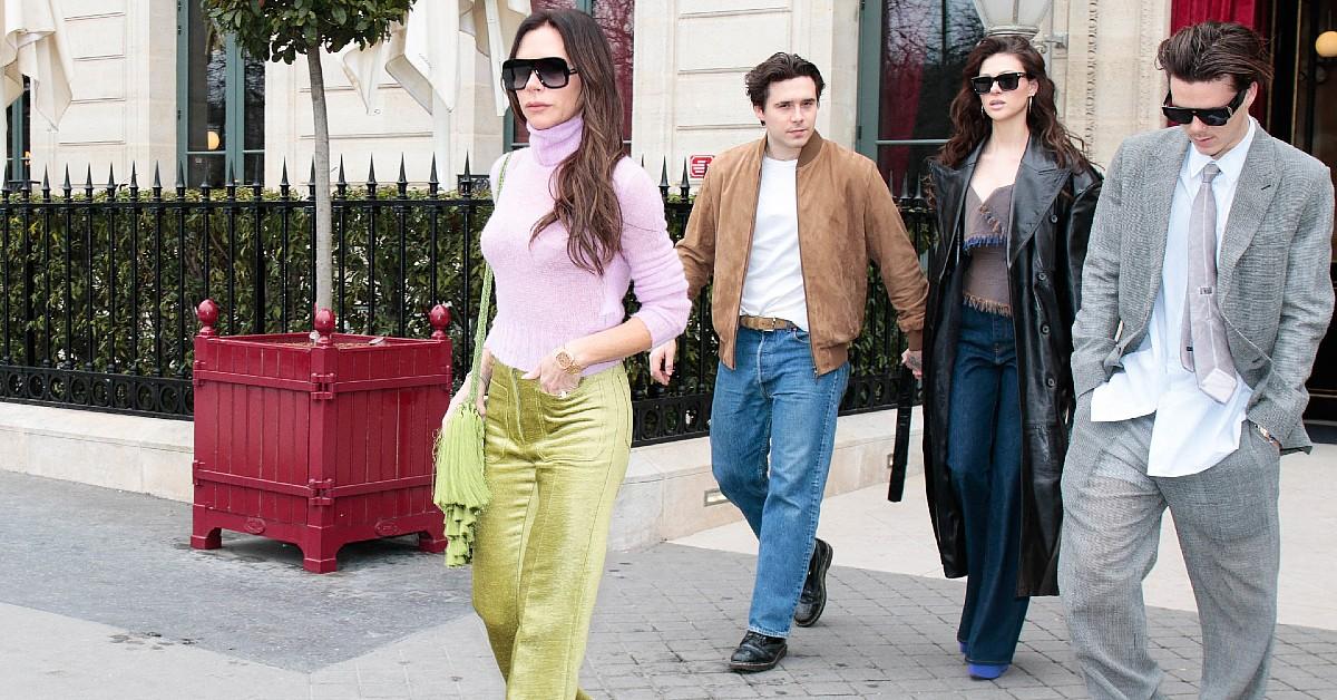 Photo of Victoria, Brooklyn, Nicola and Cruz Beckham