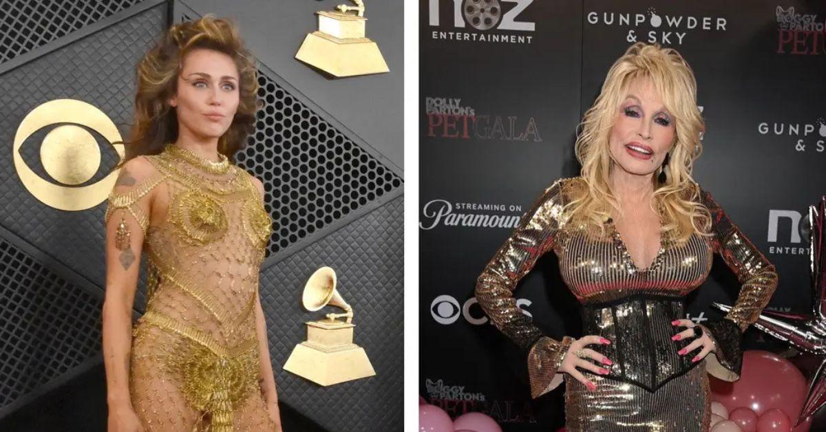 Photo of Miley Cyrus, Dolly Parton
