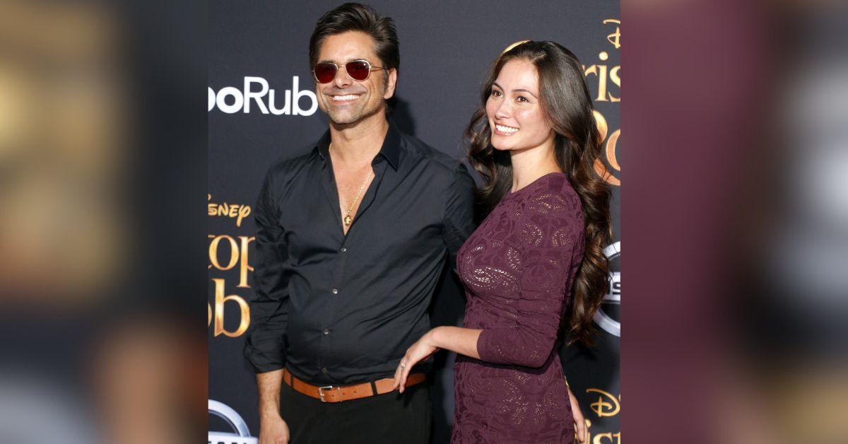 Photo of John Stamos and Caitlin McHugh