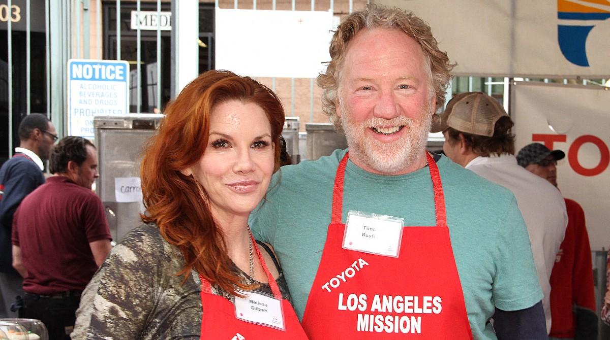 Photo of Melissa Gilbert and Timothy Busfield