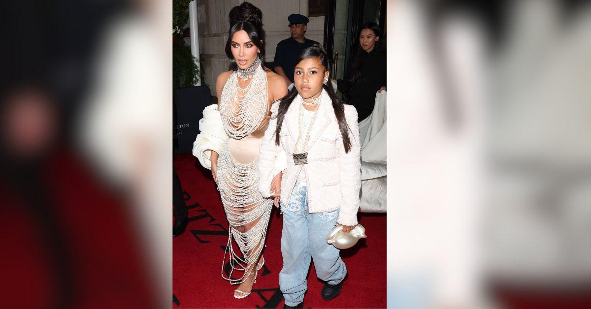 Photo of Kim Kardashian and North West