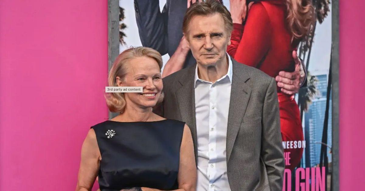 Photo of Pamela Anderson and Liam Neeson