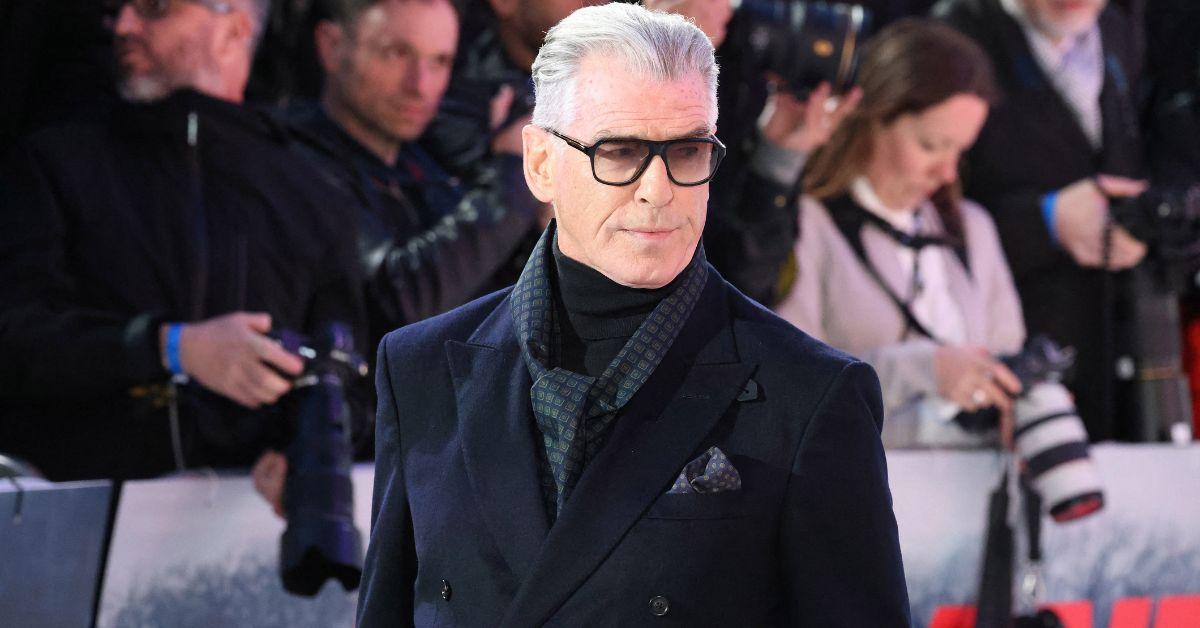 Brosnan previously said he cut off Christopher in 2005 over addiction and urged him to 'get busy living or get busy dying.'