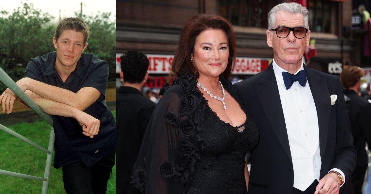 Christopher, adopted by Brosnan, remains connected to the family he shares with Keely Shaye Smith.