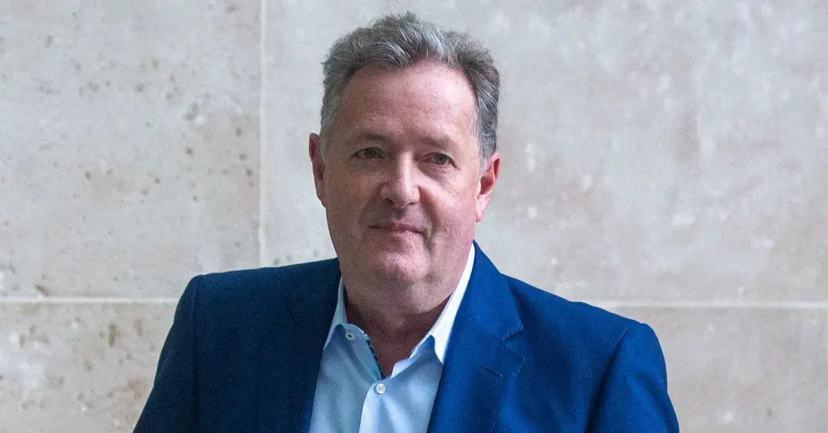 piers morgan hospitalized tripping restaurant shattering his femur