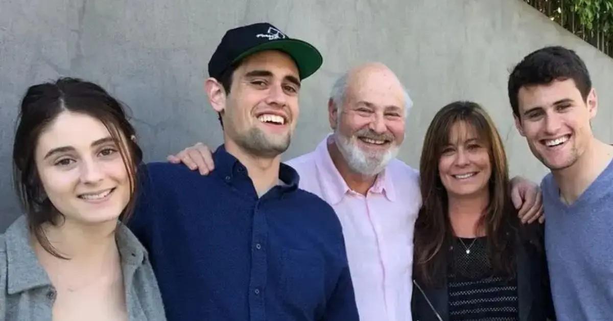photo of rob reiner and family