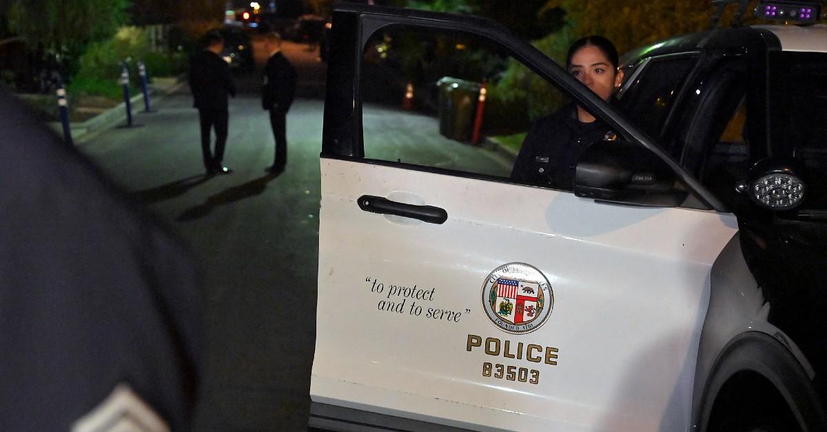 Photo of Rob Reiner's crime scene