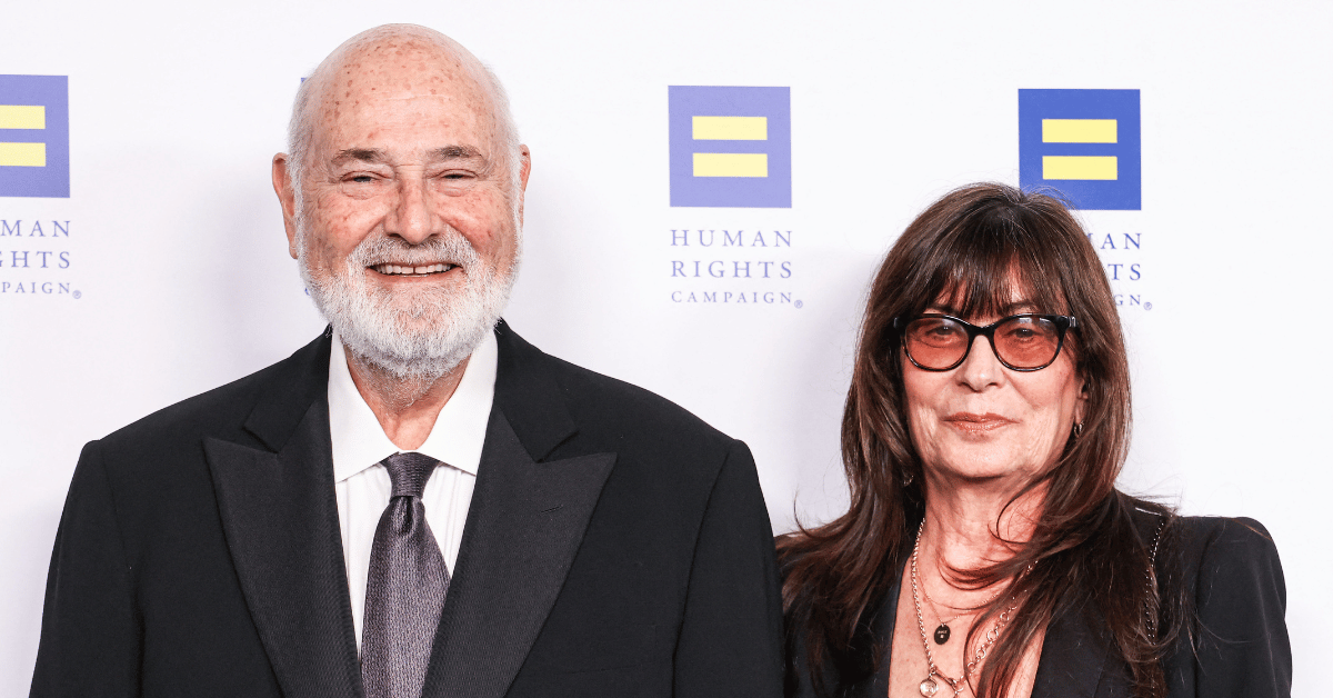 Photo of Rob and Michele Reiner