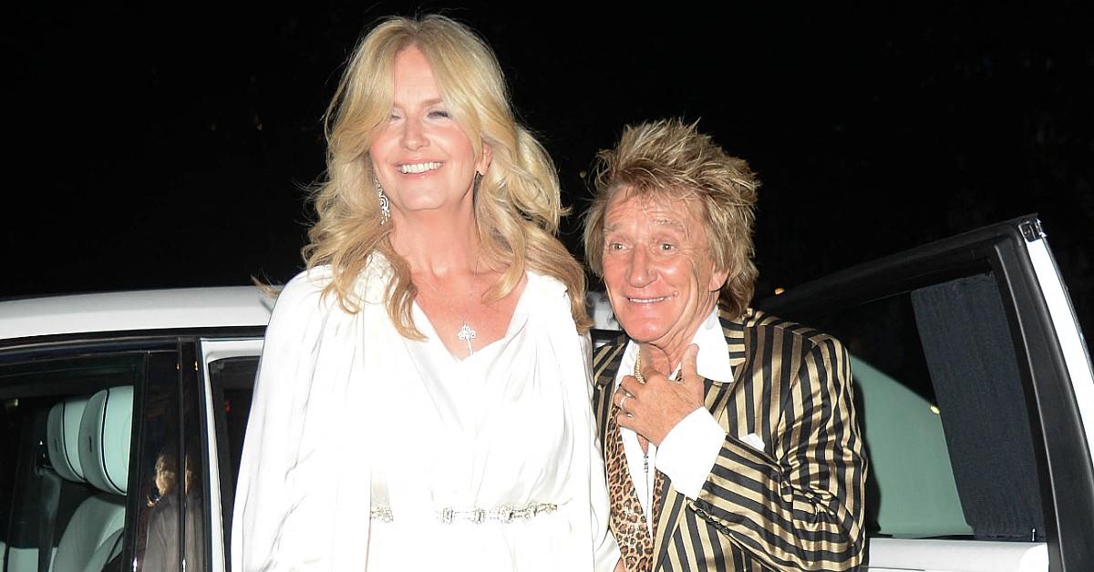 Photo of Rod Stewart and Penny Lancaster