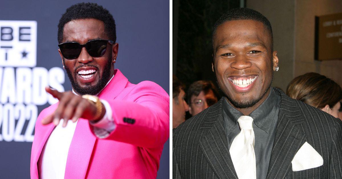 Photo of Sean 'Diddy' Combs, 50 Cent
