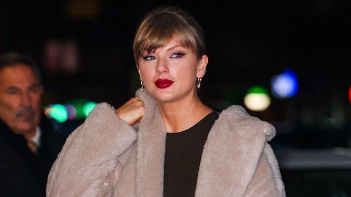 image of The exchange took place shortly before Swift wrapped her record-breaking Eras Tour.