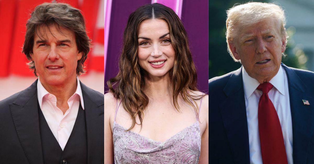 Ana de Armas was identified as Cruise's recent ex-girlfriend, with reports saying he avoided crossing paths with Trump after their breakup.