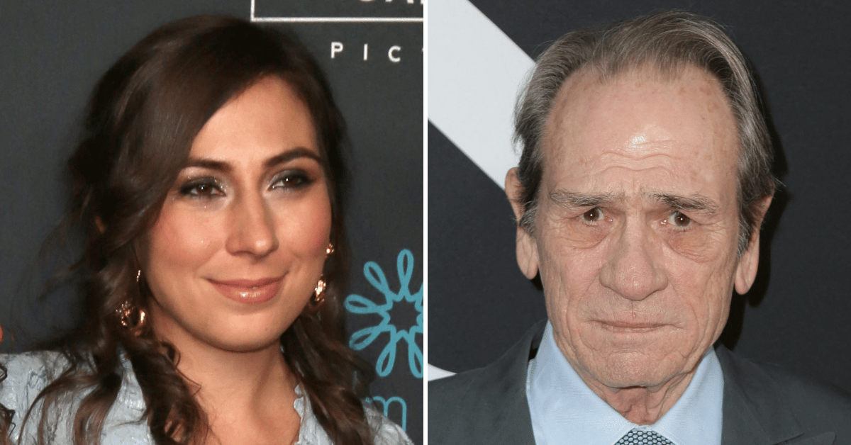Split photo of Victoria Jones, Tommy Lee Jones