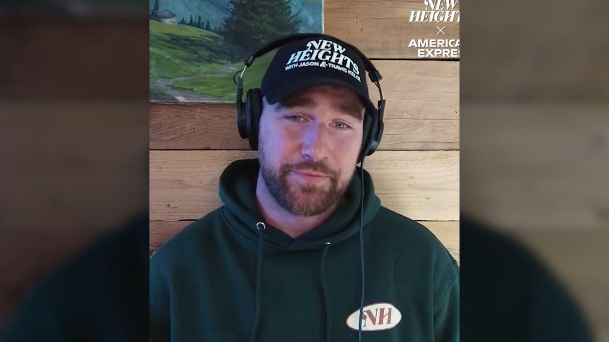 Image of Travis laughed off missing the hidden lyric that Swift fans noticed instantly.