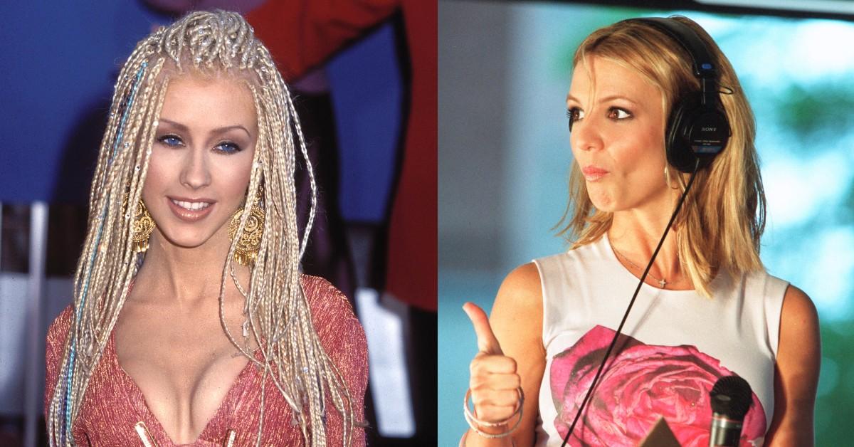 Photo of Britney Spears and Christina Aguilera