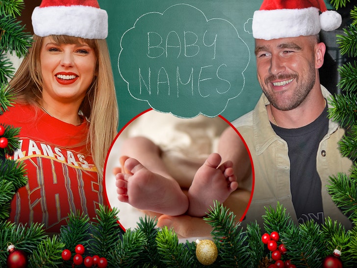 travis kelce and taylor swift baby names getty tmz 2