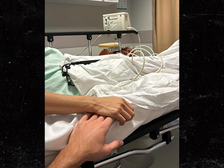 Ashley Park in hospital insta 2