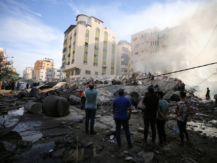 Aftermath Of Israel Attack