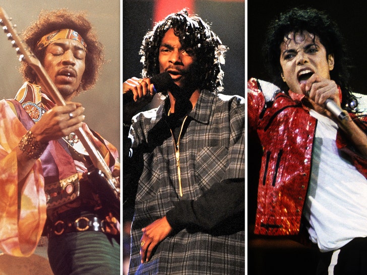 Iconic Black Men on Rolling Stone