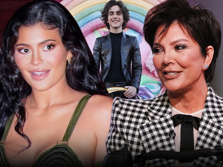 kylie timothee kris jenner getty 1
