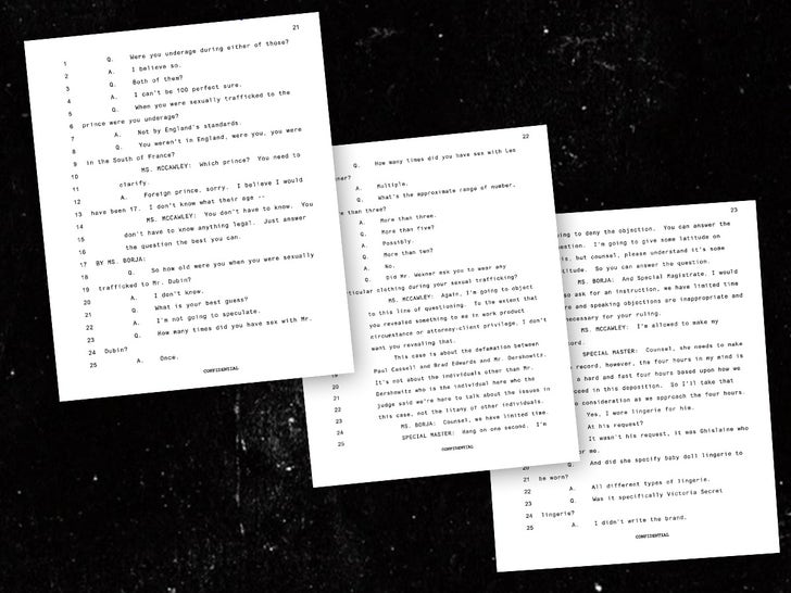 Epstein Accuser Claims She Was Sex Trafficked To Les Wexner -- Read The Docs