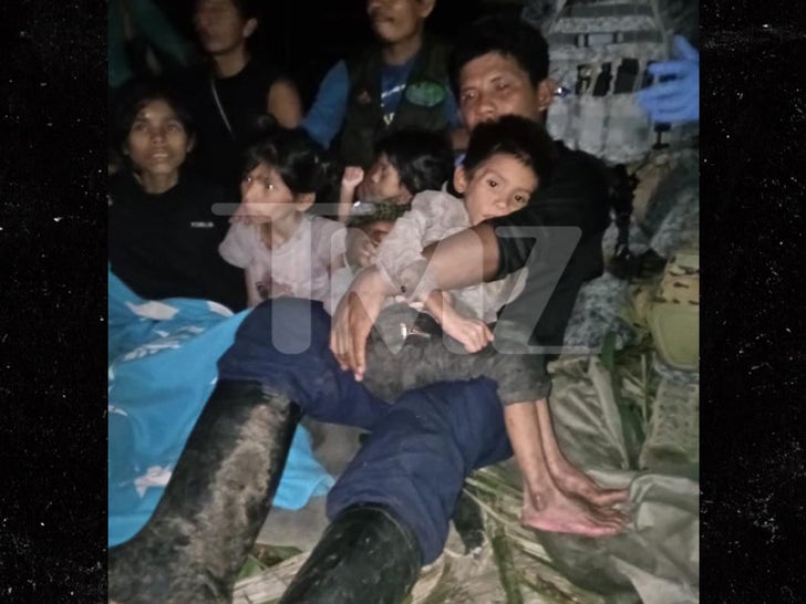 Amazon Jungle Rescue of Four Children