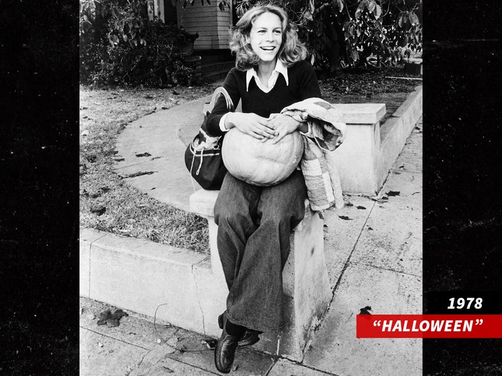 Jamie Lee Curtis halloween house