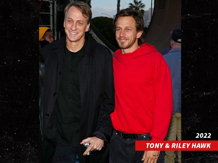 tony and riley hawk getty 2022 1