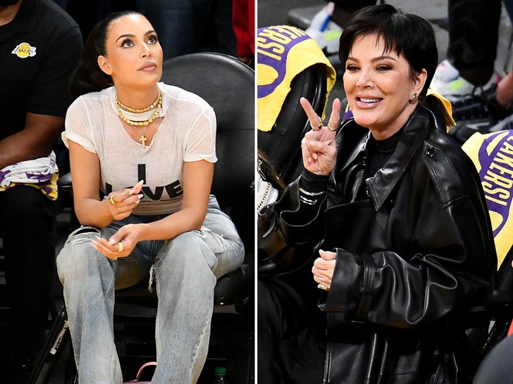 Stars At The Lakers Game