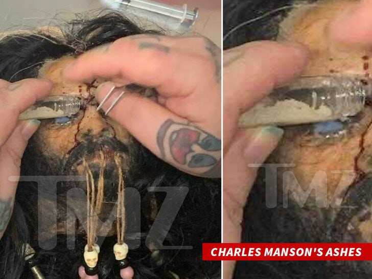 charles manson art project