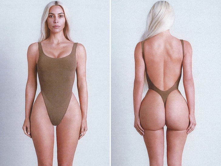 Kim Kardashian's New Skims Bodysuits