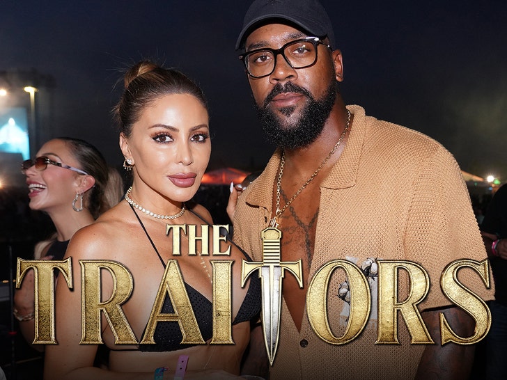 LARSA PIPPEN AND MARCUS JORDAN GETTY 1