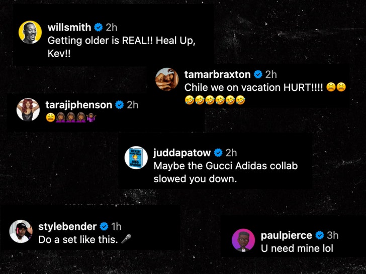 0823 celebs r3eact kevvin hart