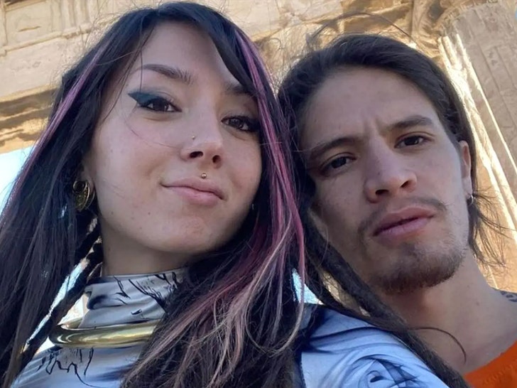 shani louk and orion hernandez radoux instagram