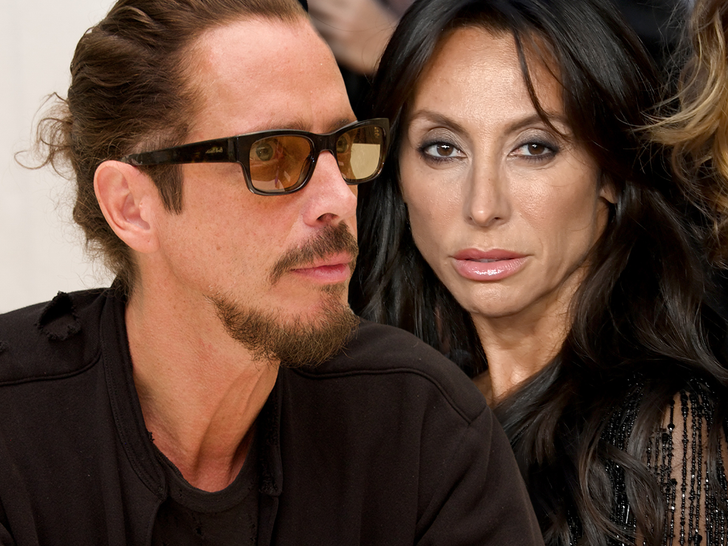 chris cornell. and vicky cornell