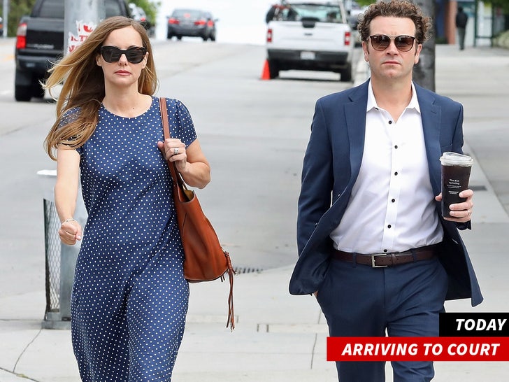 Danny Masterson Arriving To Court