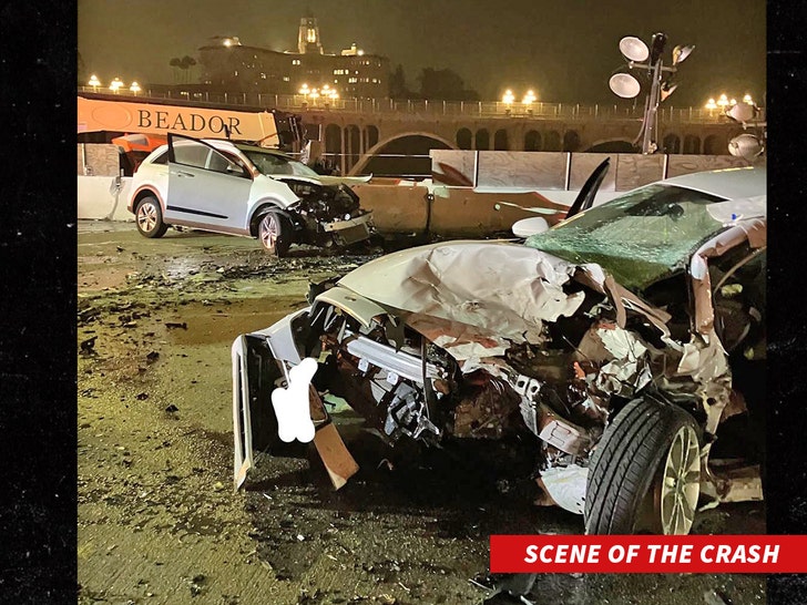 haley pullos from general hospital car crash Pasadena FD 4