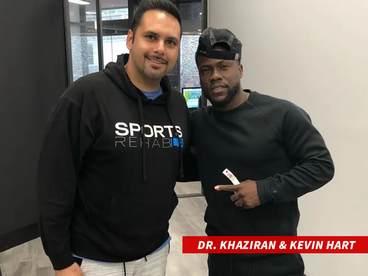 Dr. Khaziran & kevin hart