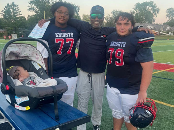 Andre Rison and kids