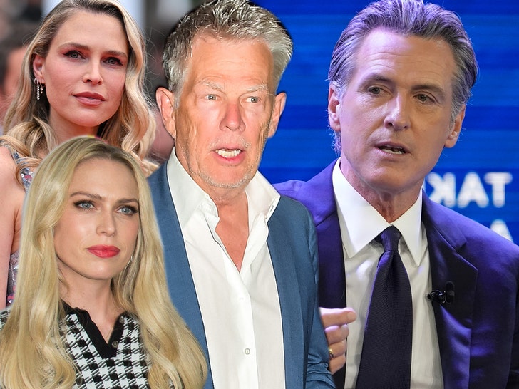 david foster and gavin newsom getty 1