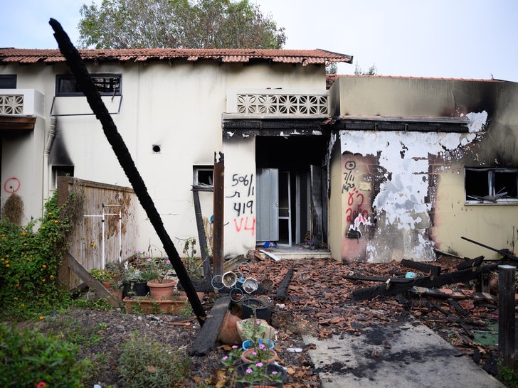 Destruction In Israeli Kibbutz