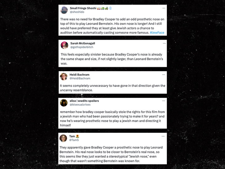 Bradley cooper and Leonard Bernstein twitter 1