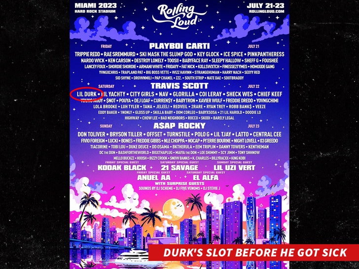 lil durk rolling loud flyer 2