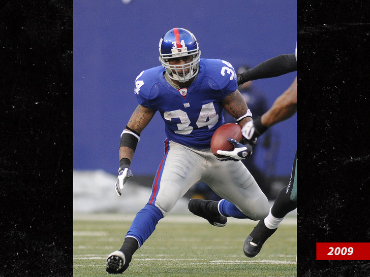 derrick ward New York Giants