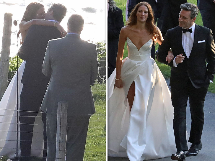 Jon Hamm and Anna Osceola Wedding